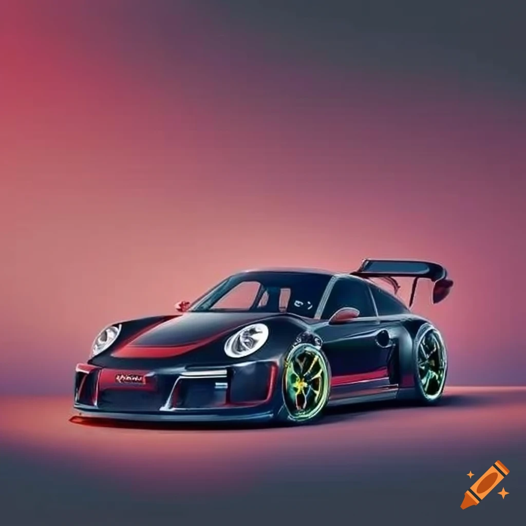 Poster of porsche 911 gt3 rs on Craiyon