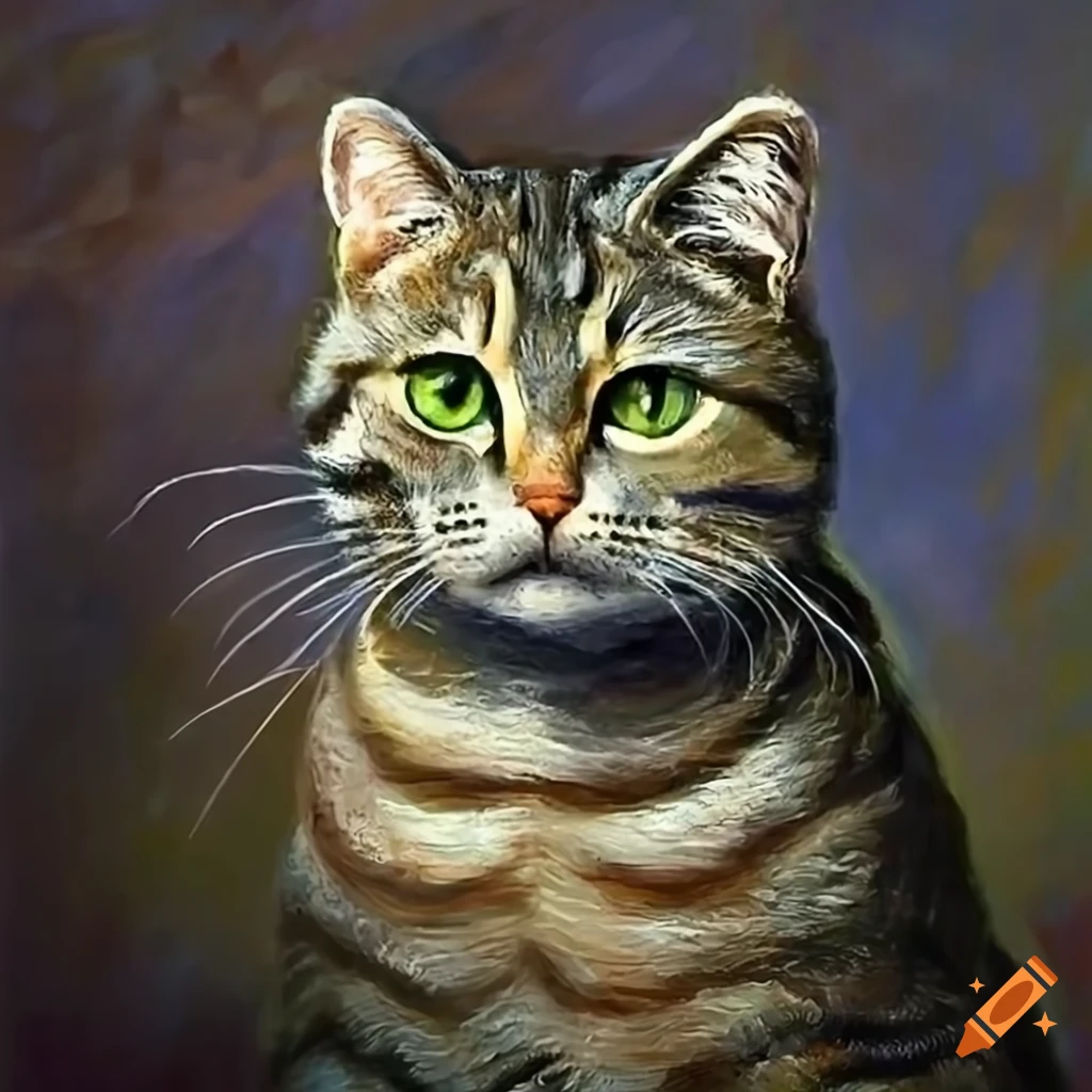 Gray Tabby Cat Painting By Monet In High Definition On Craiyon gray-tabby-cat-painting-by-monet-in-high-definition-on-craiyon