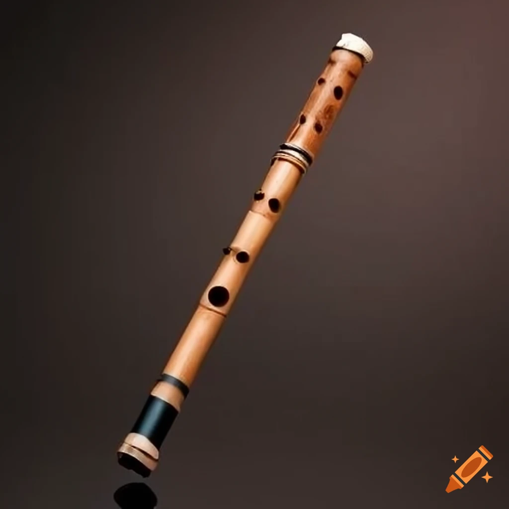 Ney persian flute isolated on transparent background on Craiyon