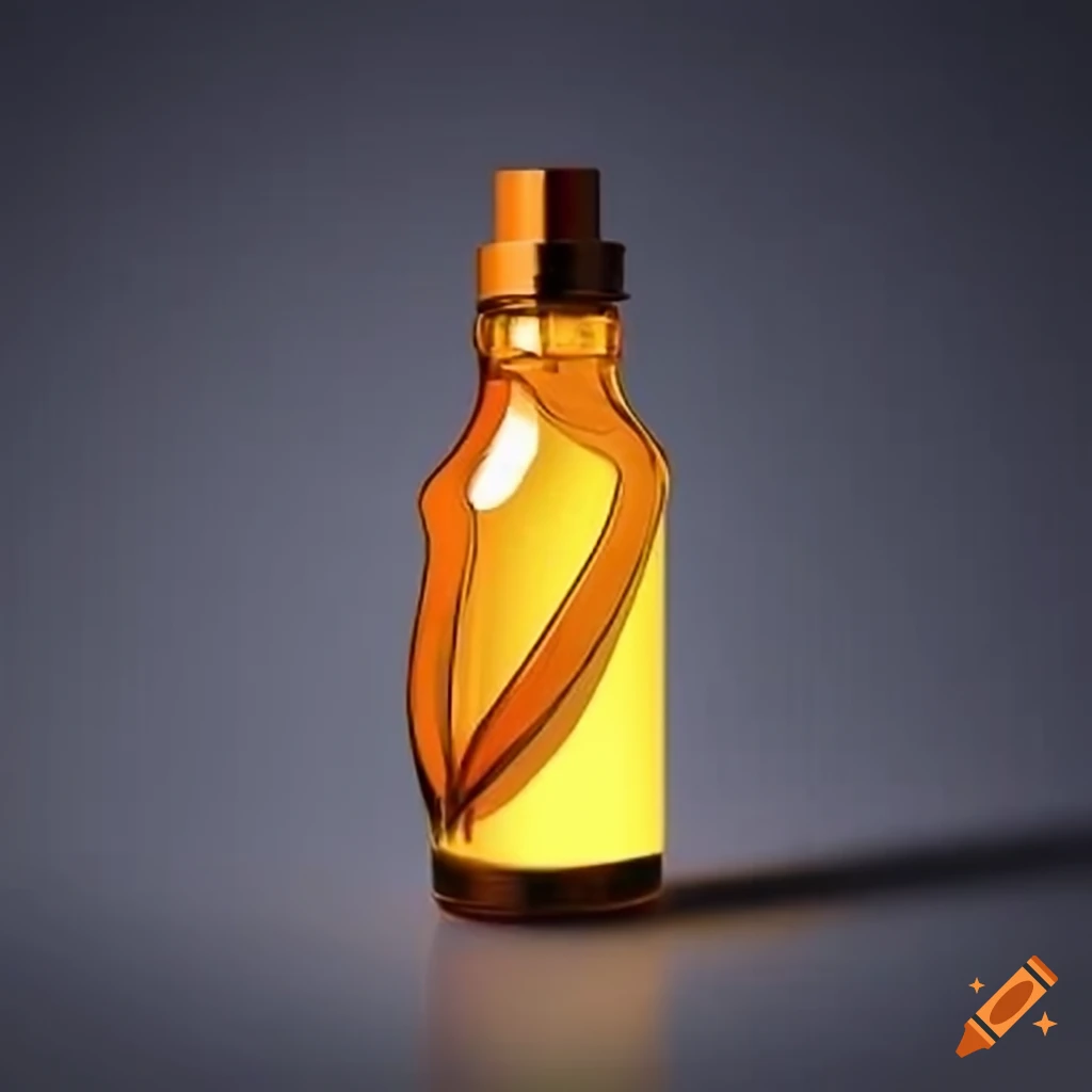 Dabur sarson hair oil plastic bottle design on Craiyon