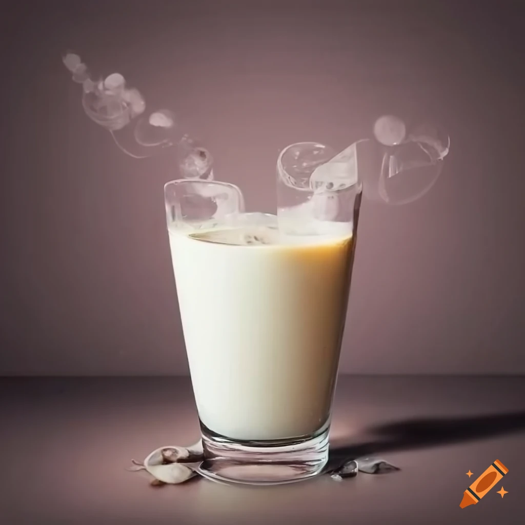 Glass of traditional Indian chaach or buttermilk