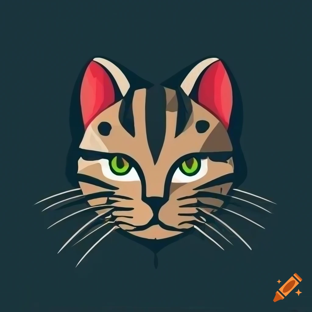 Minimalistic Vector Art Of A Cat For Sports Team Logo On Craiyon minimalistic-vector-art-of-a-cat-for-sports-team-logo-on-craiyon