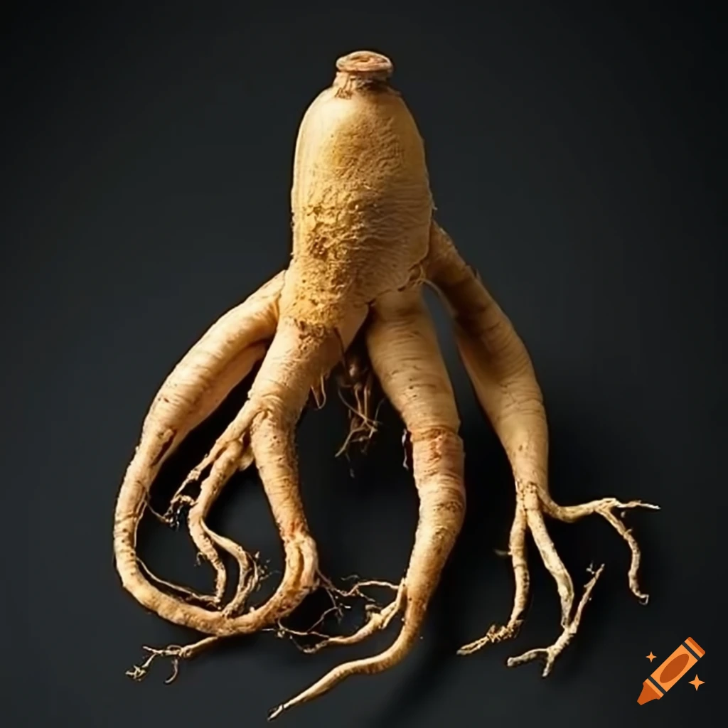 Panax ginseng Nees plant