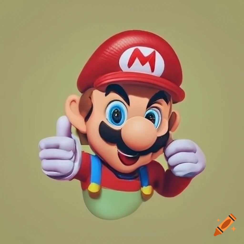 Super mario emoji set on Craiyon