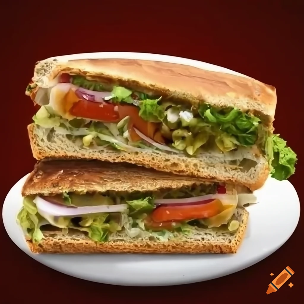 Veg kachha sandwich