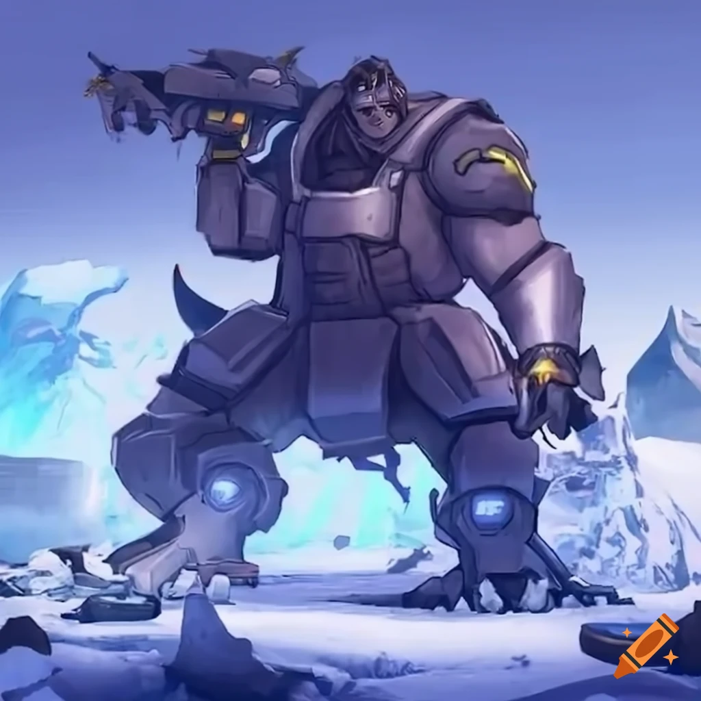 High-stakes battle in the icy city of Antarctica with Overwatch heroes and a new enemy