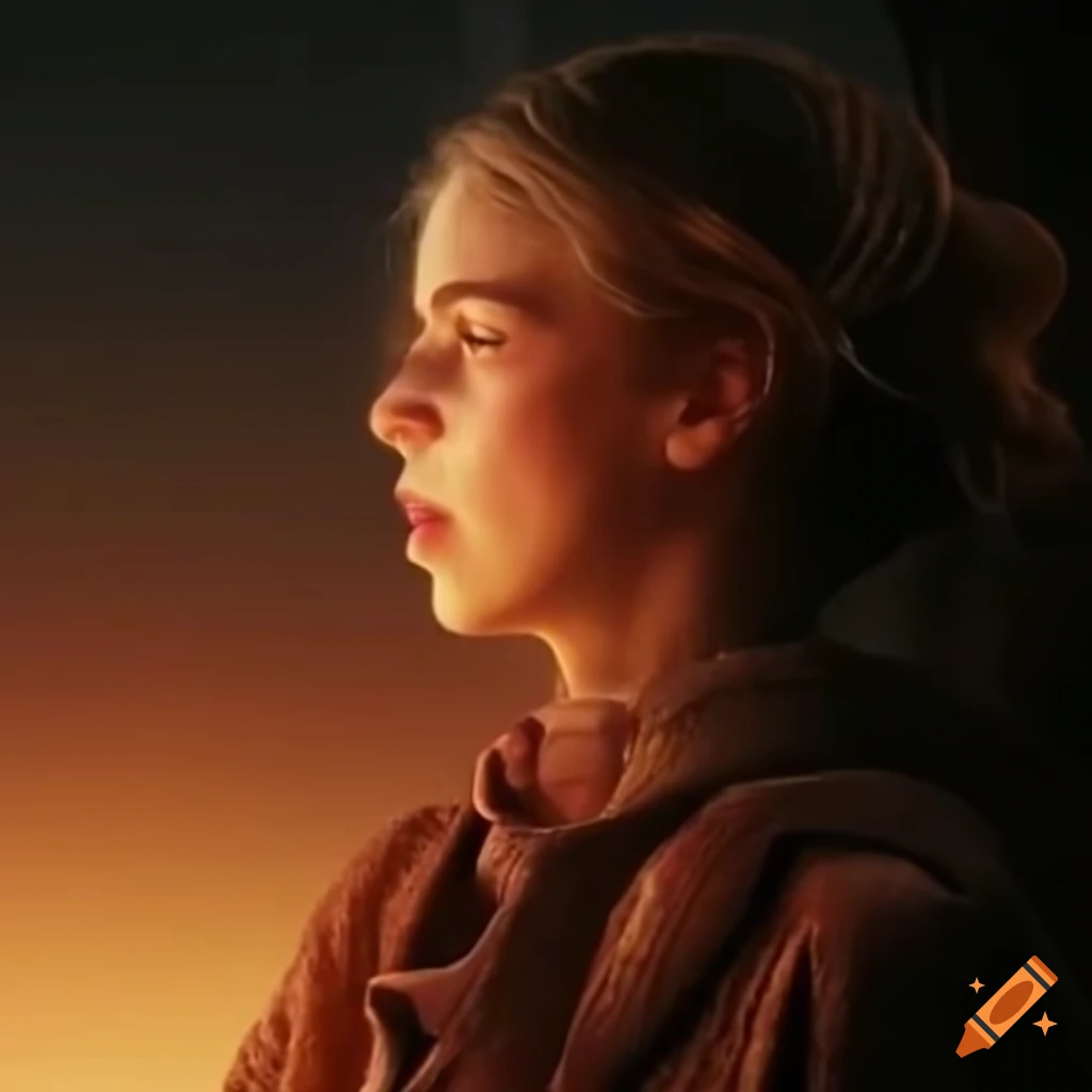 Rolling credits with inspiring background scenes emphasizing collaboration