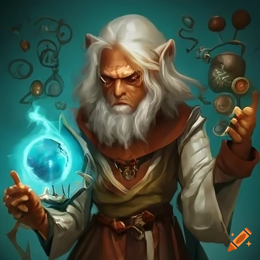 Fantasy scientist alchemist