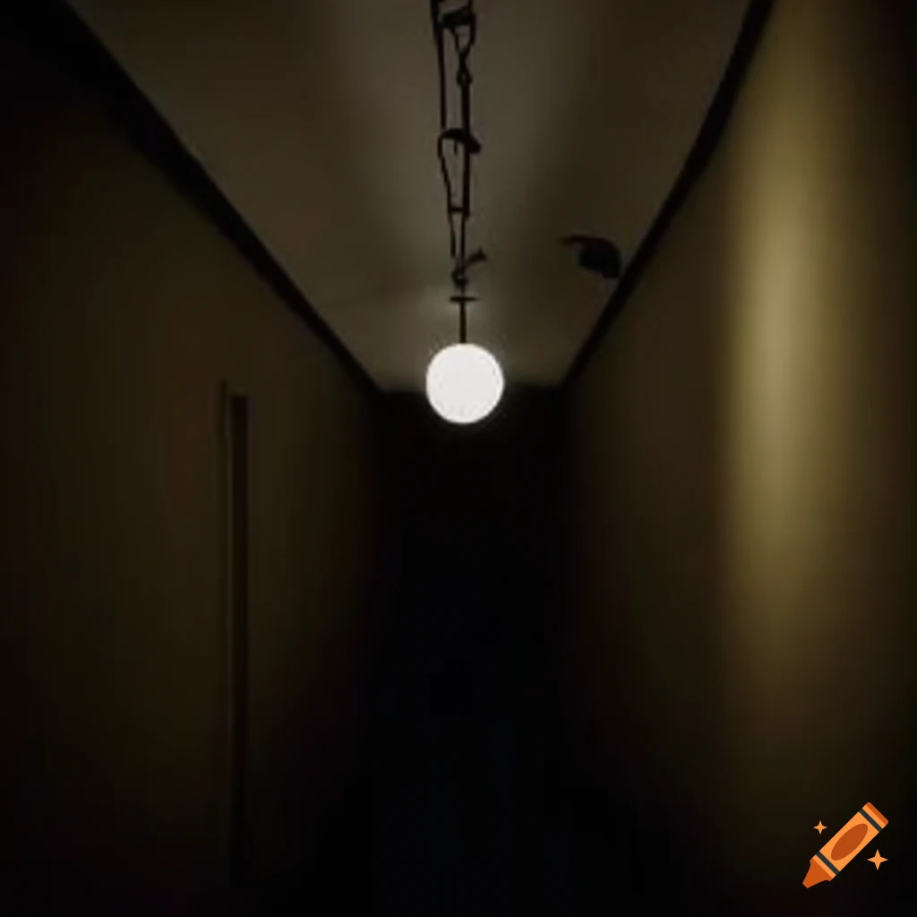Soft creak echoing from the hallway