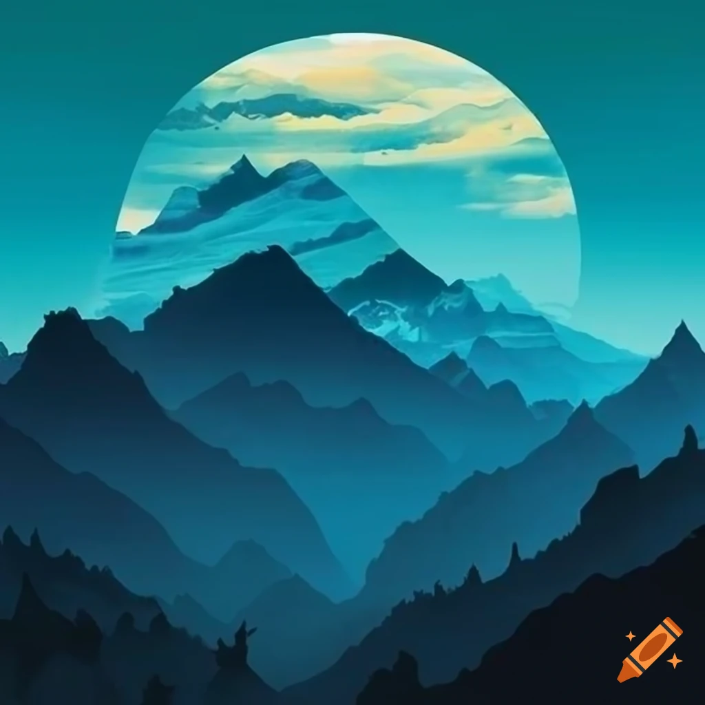 Exceptional travel poster for national parks on Craiyon