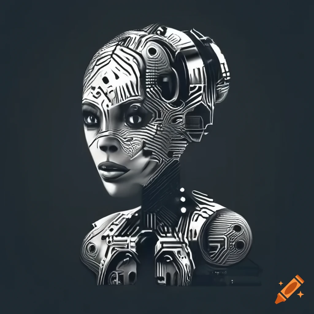 Artificial intelligence concept on Craiyon