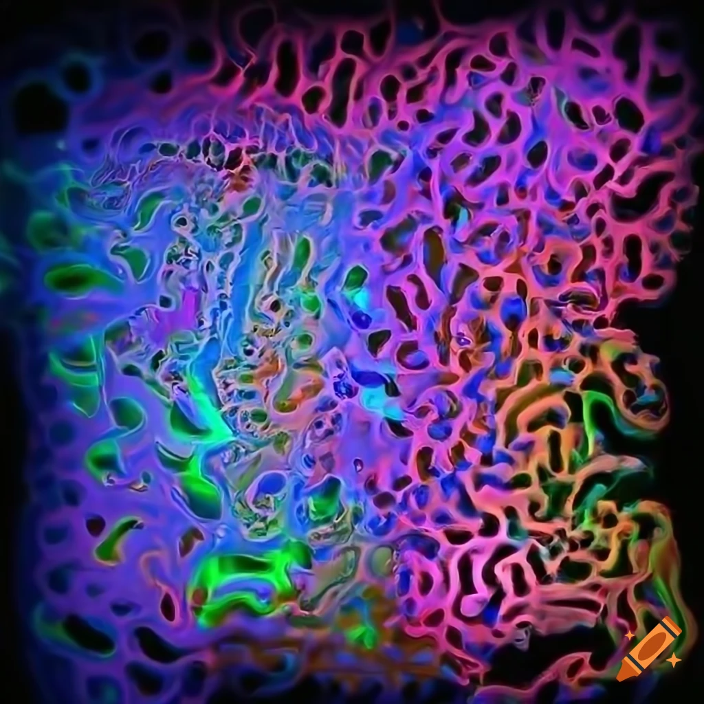 Abstract code illustration for stable diffusion process on Craiyon