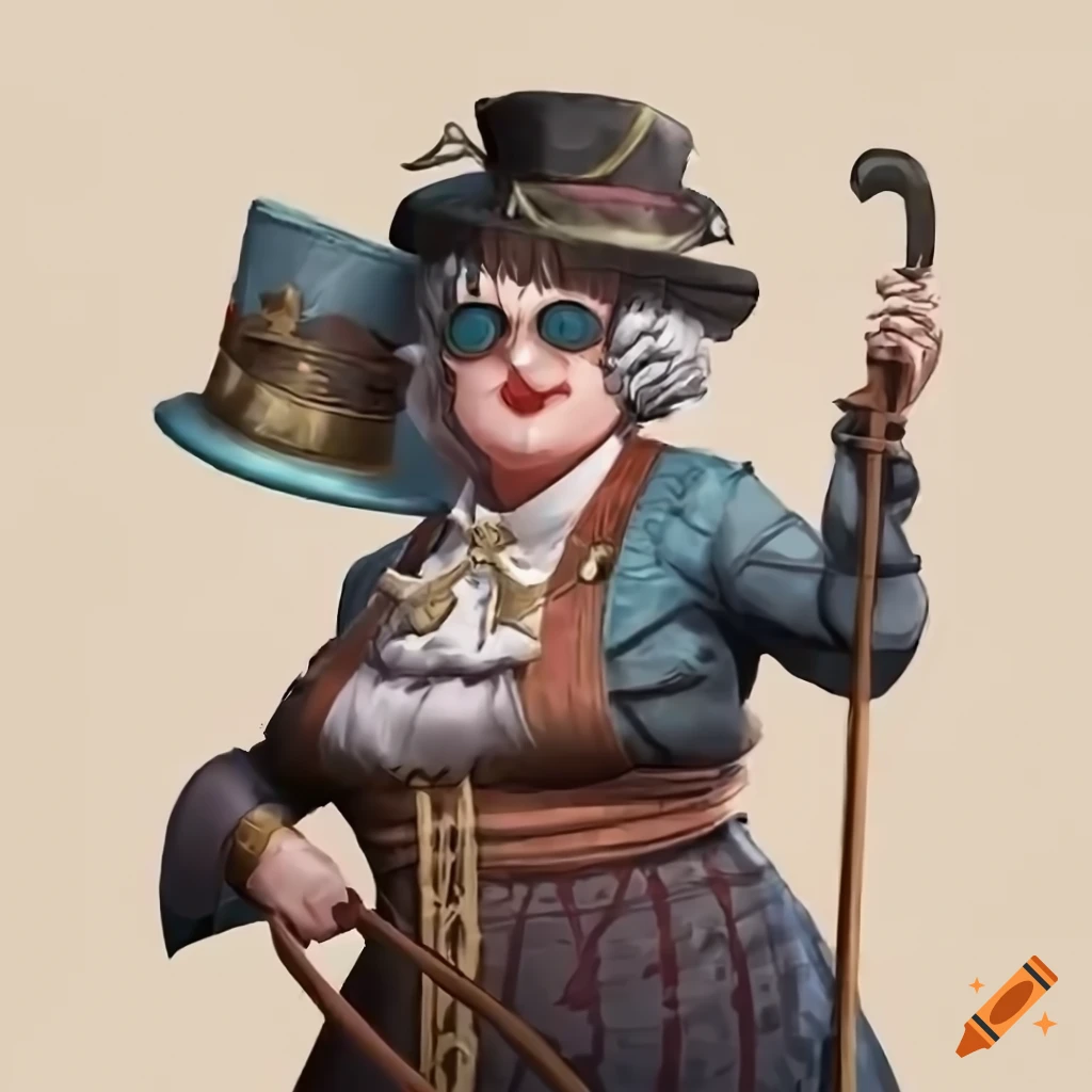 Identity V clerk with a cane