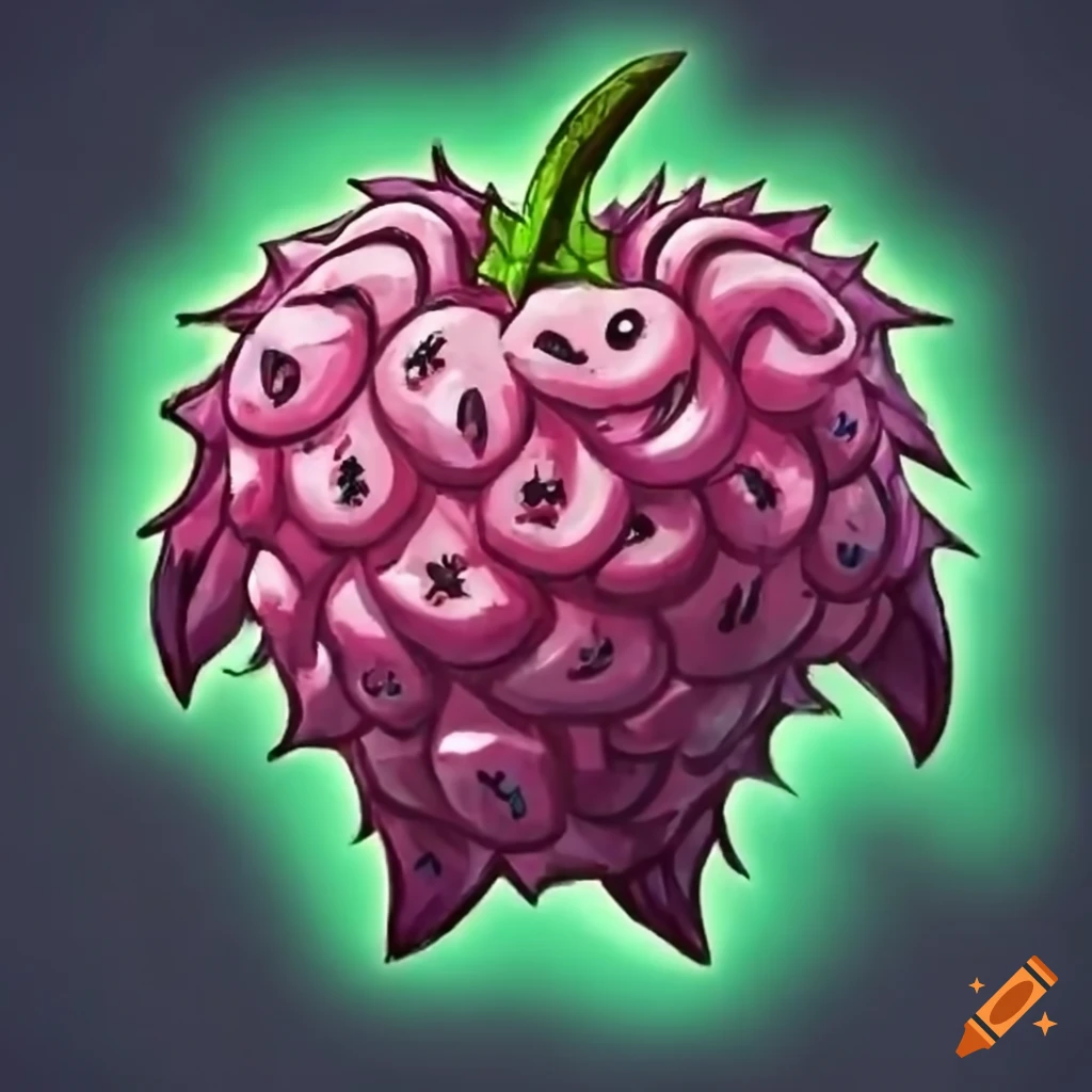 Eldritch devil fruit from one piece on Craiyon