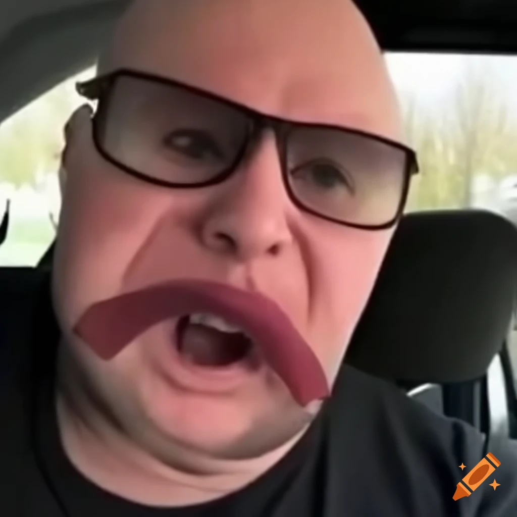 Canadian Man Reviewing Fast Food Inside Car On Craiyon Canadian Man Reviewing Fast Food Inside Car On Craiyon