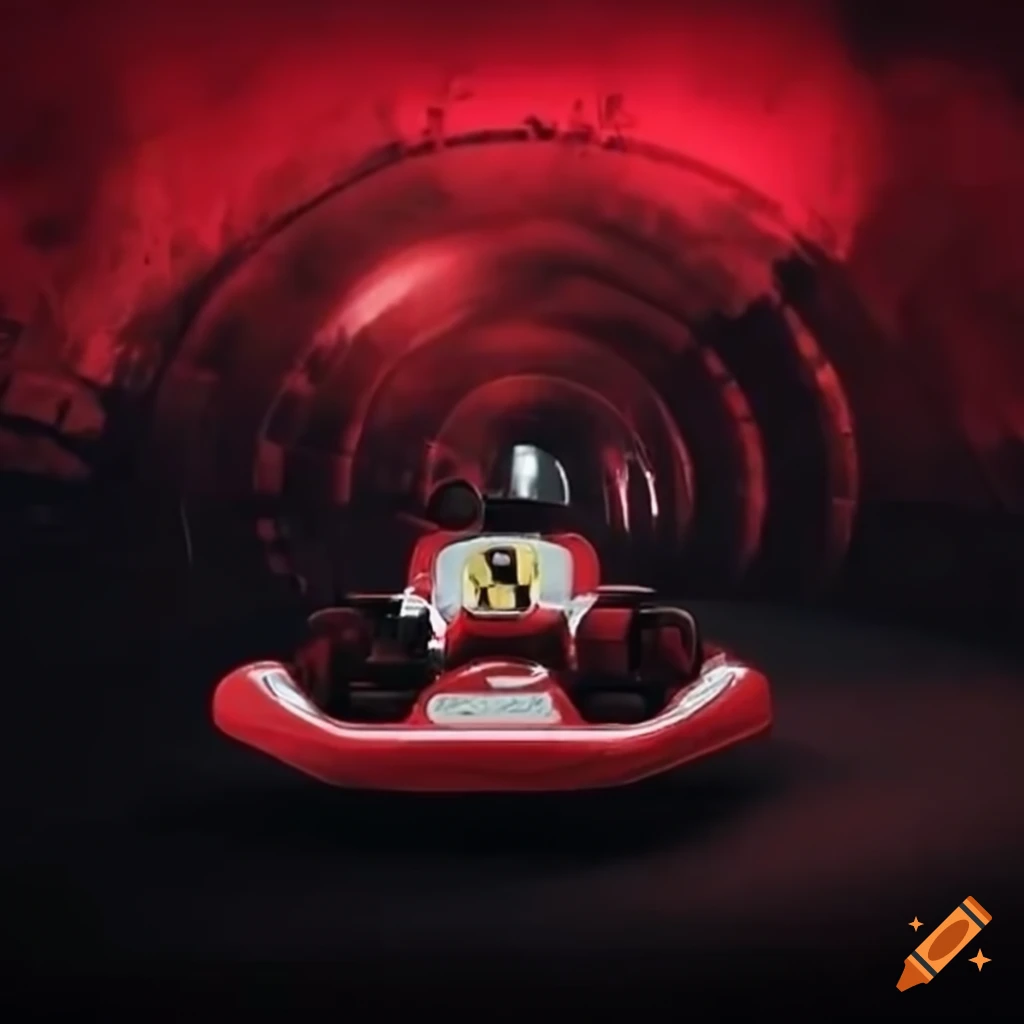 Go kart breaking the sound barrier