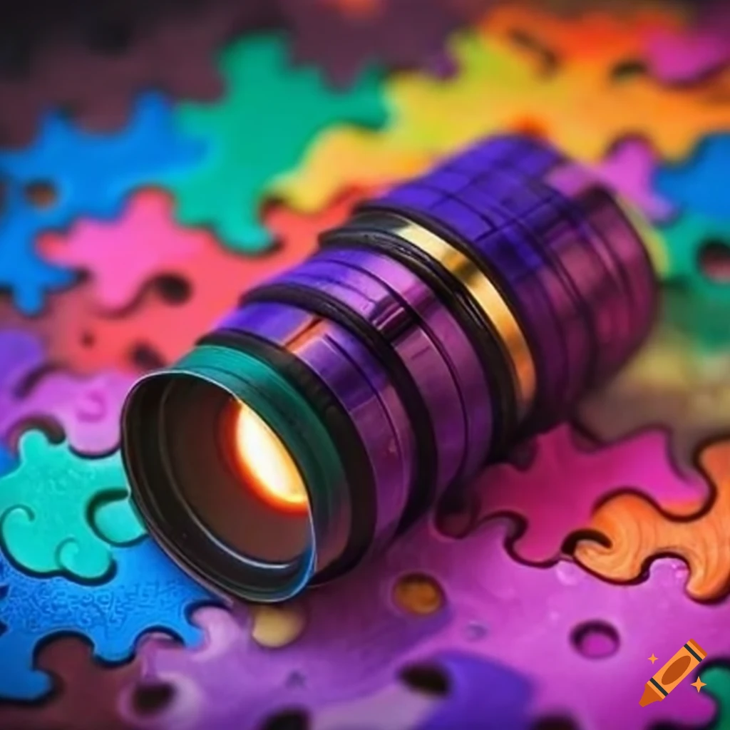 Colorful Eyepiece Made From Jigsaw Puzzle Pieces On Craiyon Colorful Eyepiece Made From Jigsaw Puzzle Pieces On Craiyon