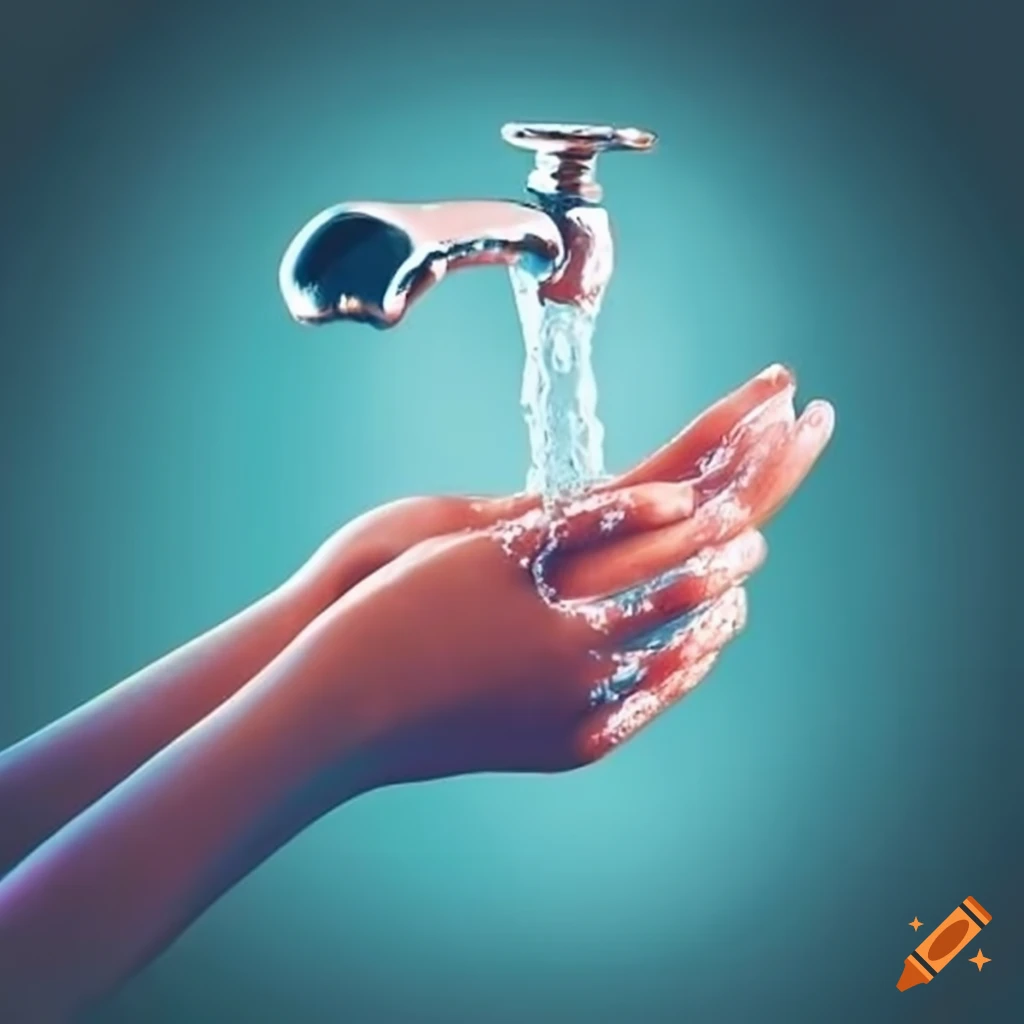Washing hands
