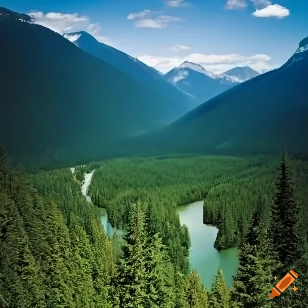 Upper fraser, british columbia, canada on Craiyon