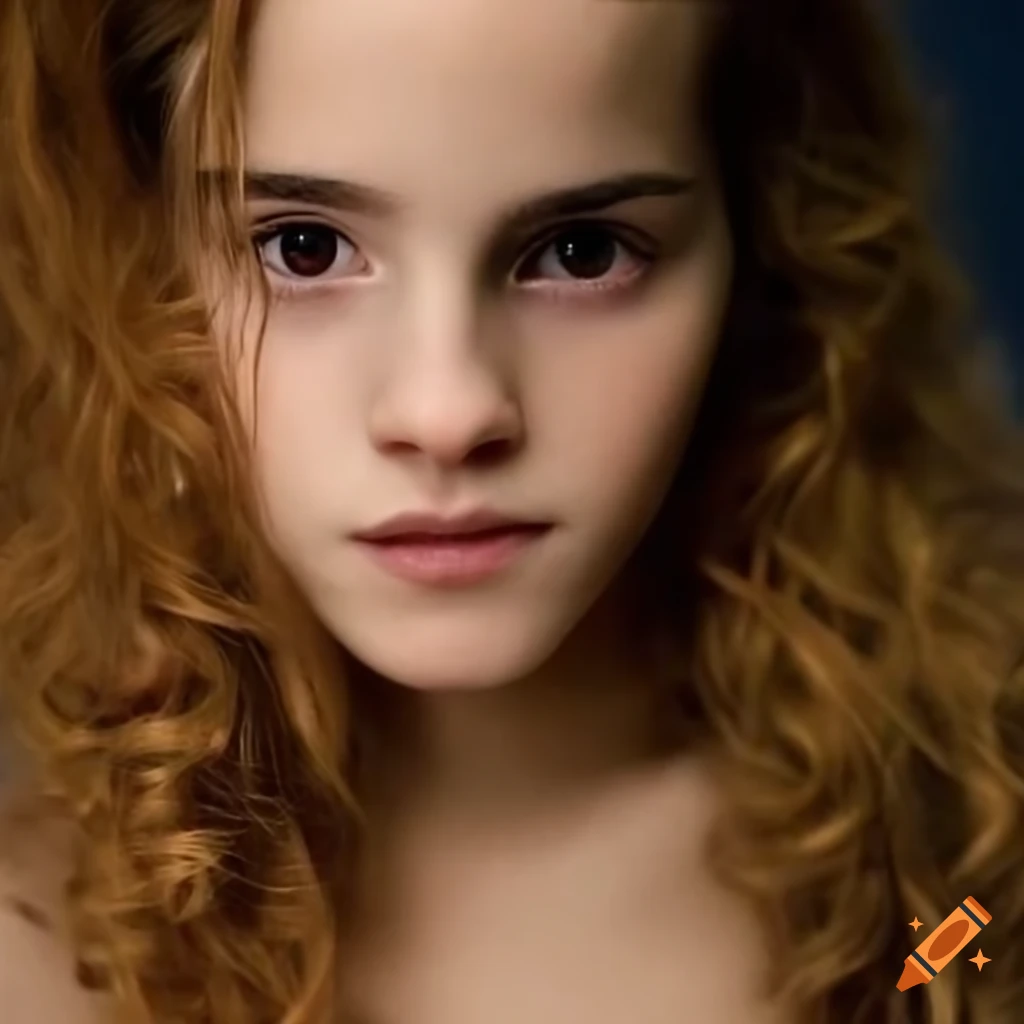Hermione wearing pajamas with a cute and alluring look