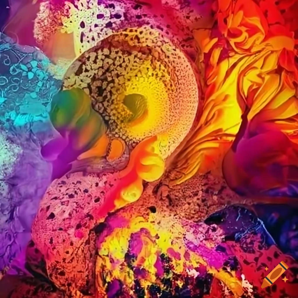 Vibrant abstract background