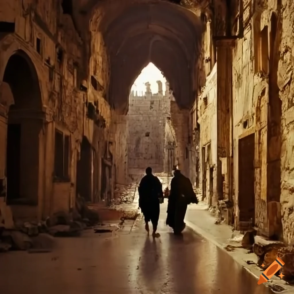 Cityscape of Aleppo, Syria