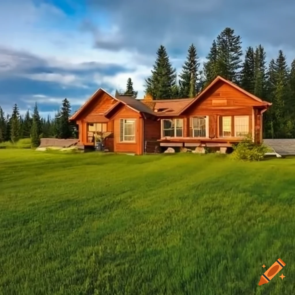 Average acreage houses for sale in alberta on Craiyon
