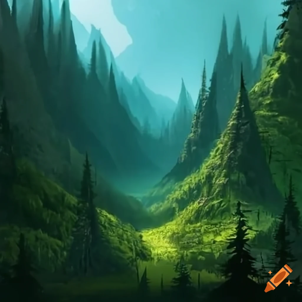 Dense wilderness