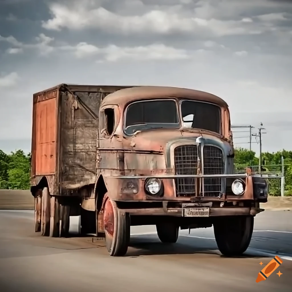 Mercedes-Benz freight trucks at a border station with fence and turnpike