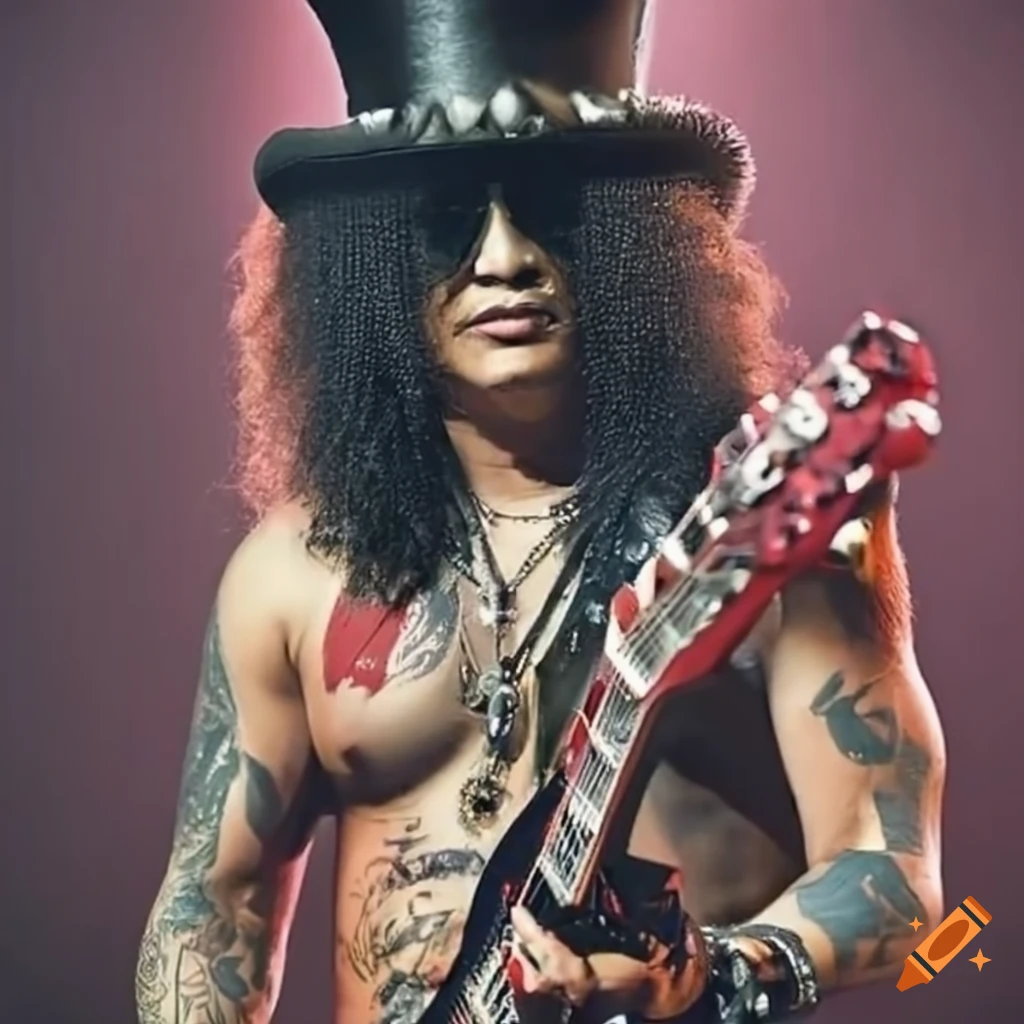 Axl Rose and Slash from Guns N' Roses