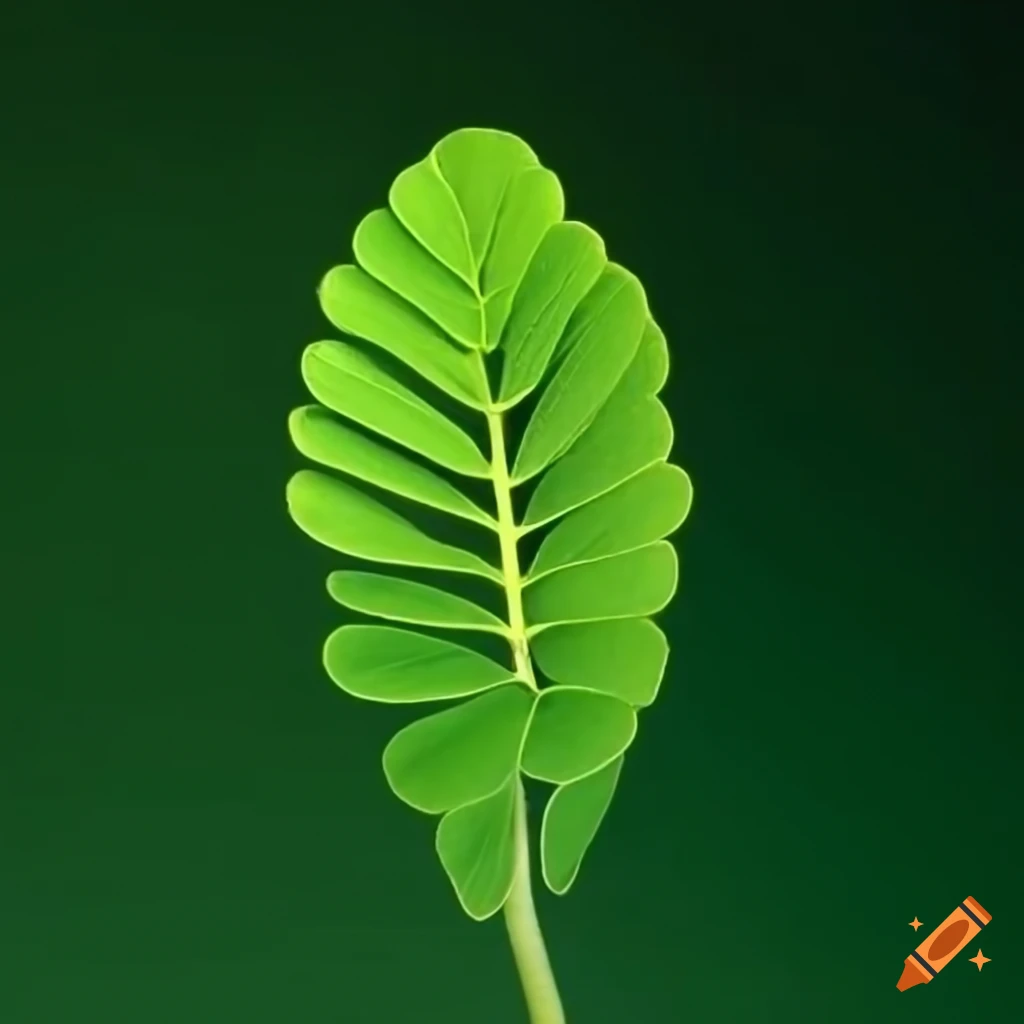 Moringa leaf being ground into powder