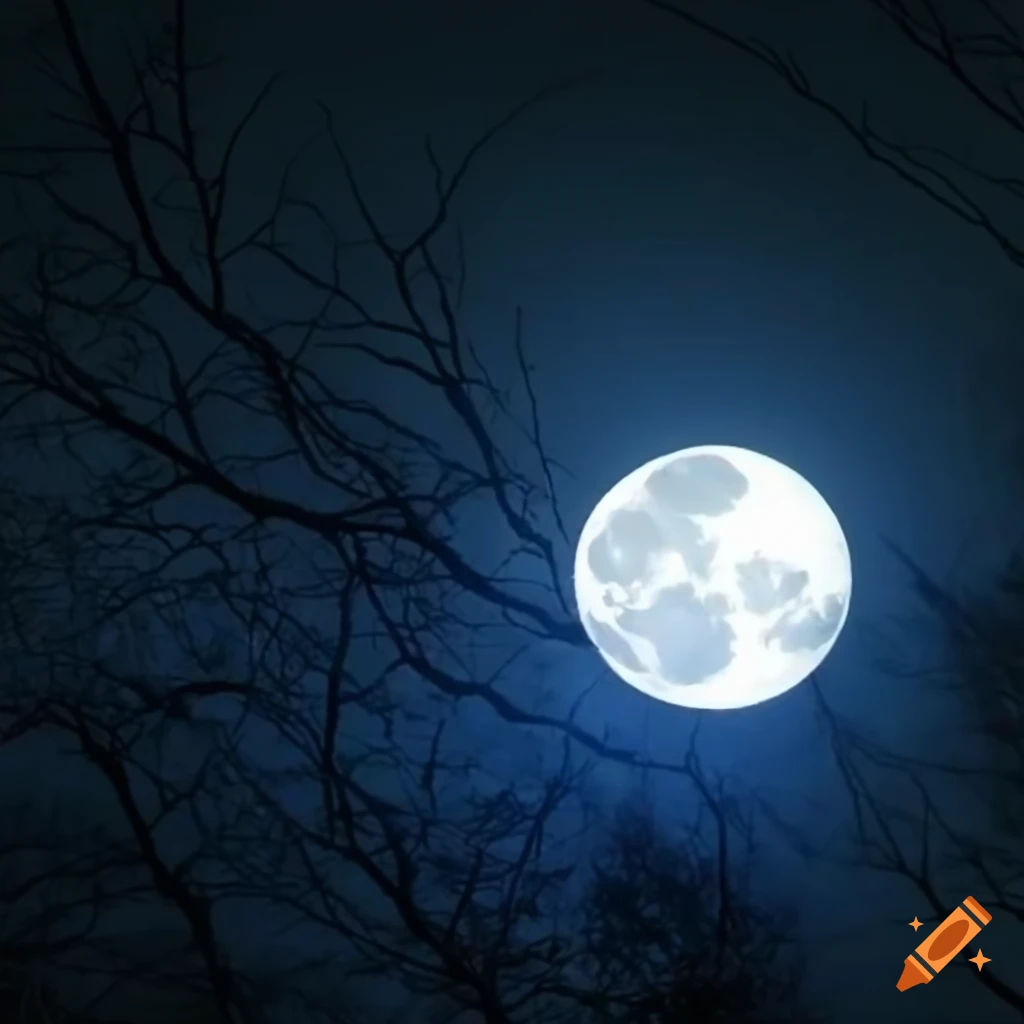 Enchanting patterns of moonlight on a Labrador's coat