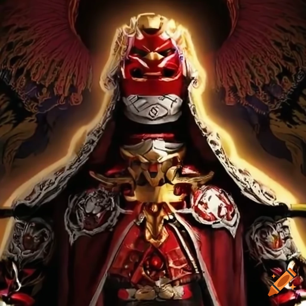 Baron von ungern sternberg as kamen rider mad baron on Craiyon