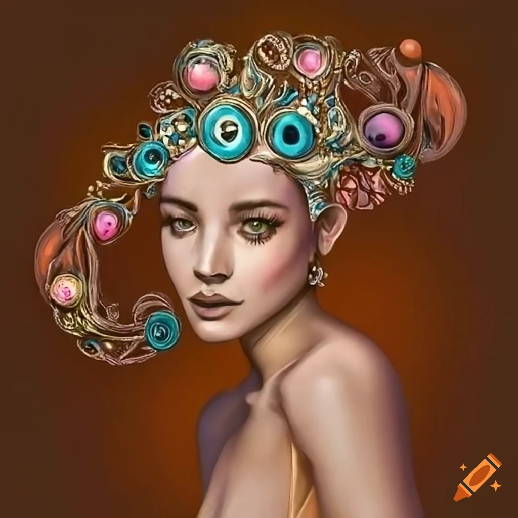 Decorative ornamentation on Craiyon