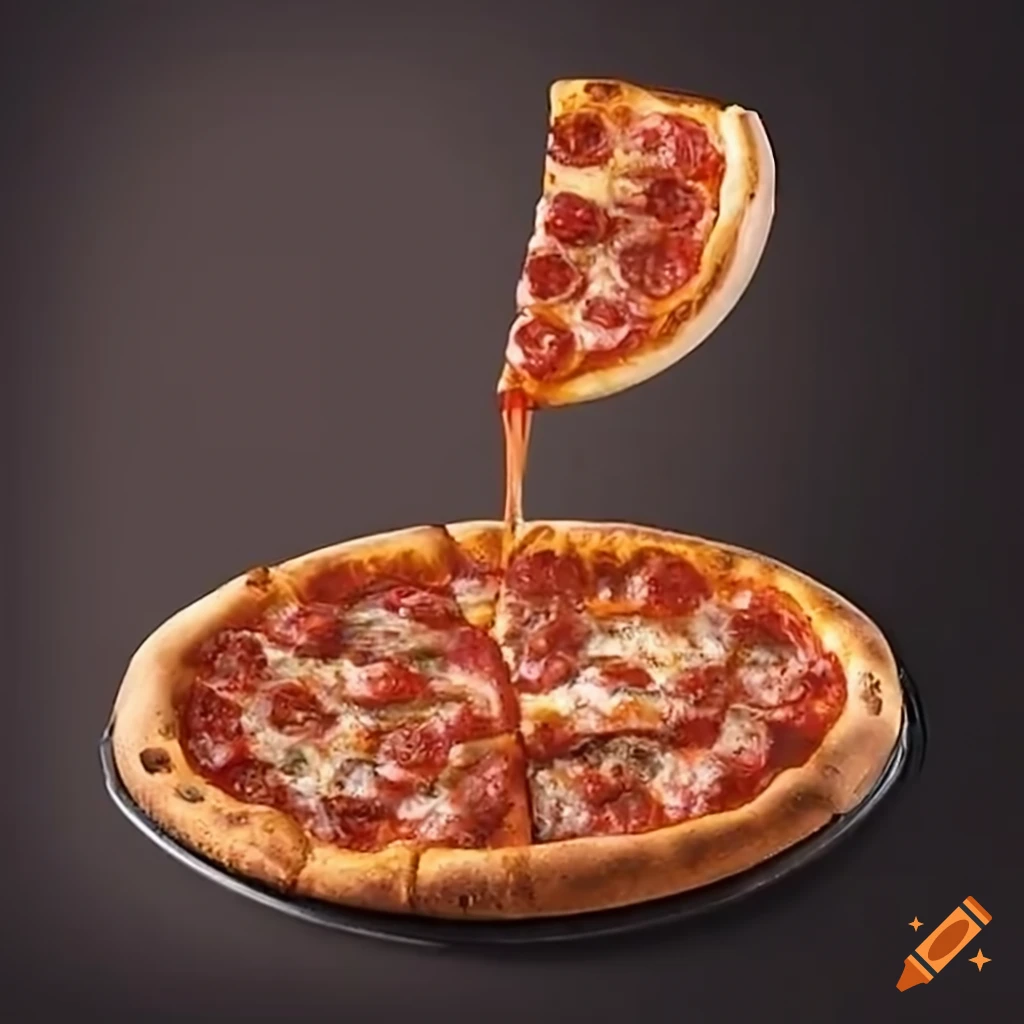 New menu items featuring extra most bestest loaded pizzas and a regular side on Craiyon