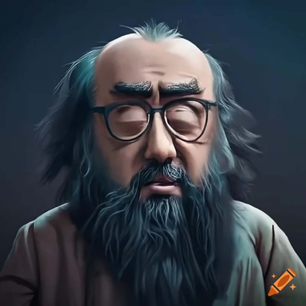 Stanley Kubrick style South Park characters