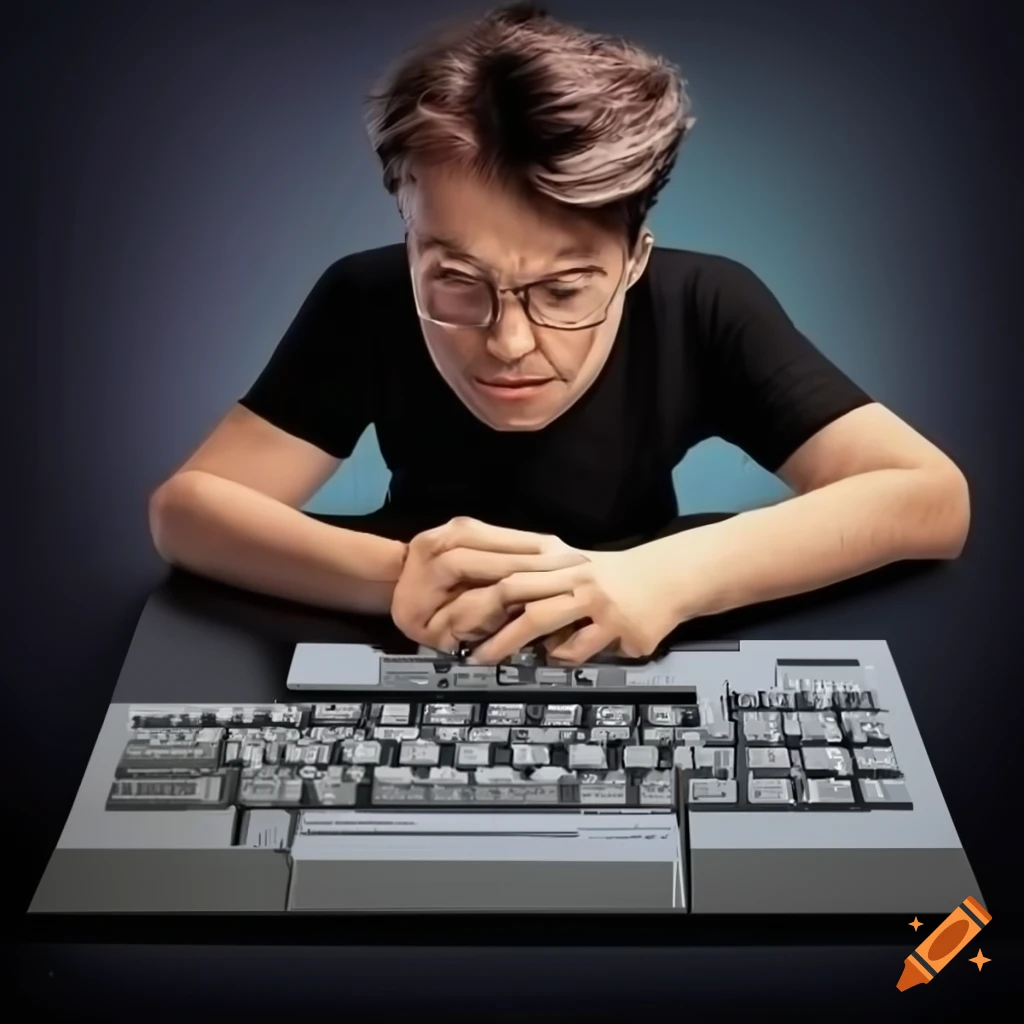 Illustration Of A Man Playing Computer Games With Text Boomernoob On illustration-of-a-man-playing-computer-games-with-text-boomernoob-on