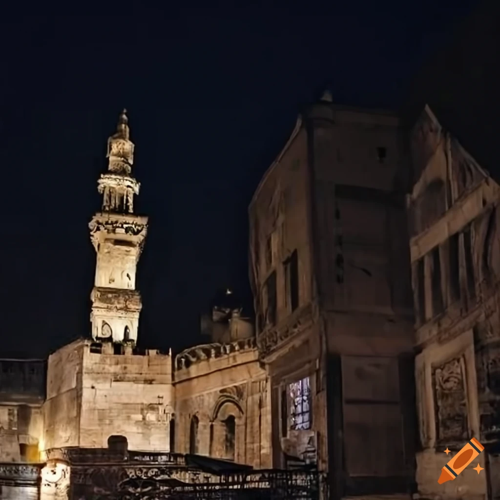 Cityscape of Damascus, Syria