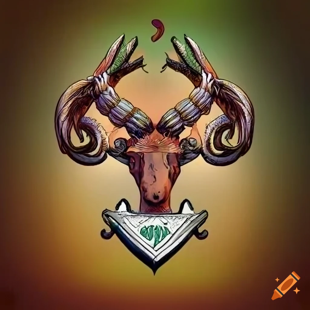 Family Crest Emblem Representing The Meaning Of The Surname Sugak On family-crest-emblem-representing-the-meaning-of-the-surname-sugak-on