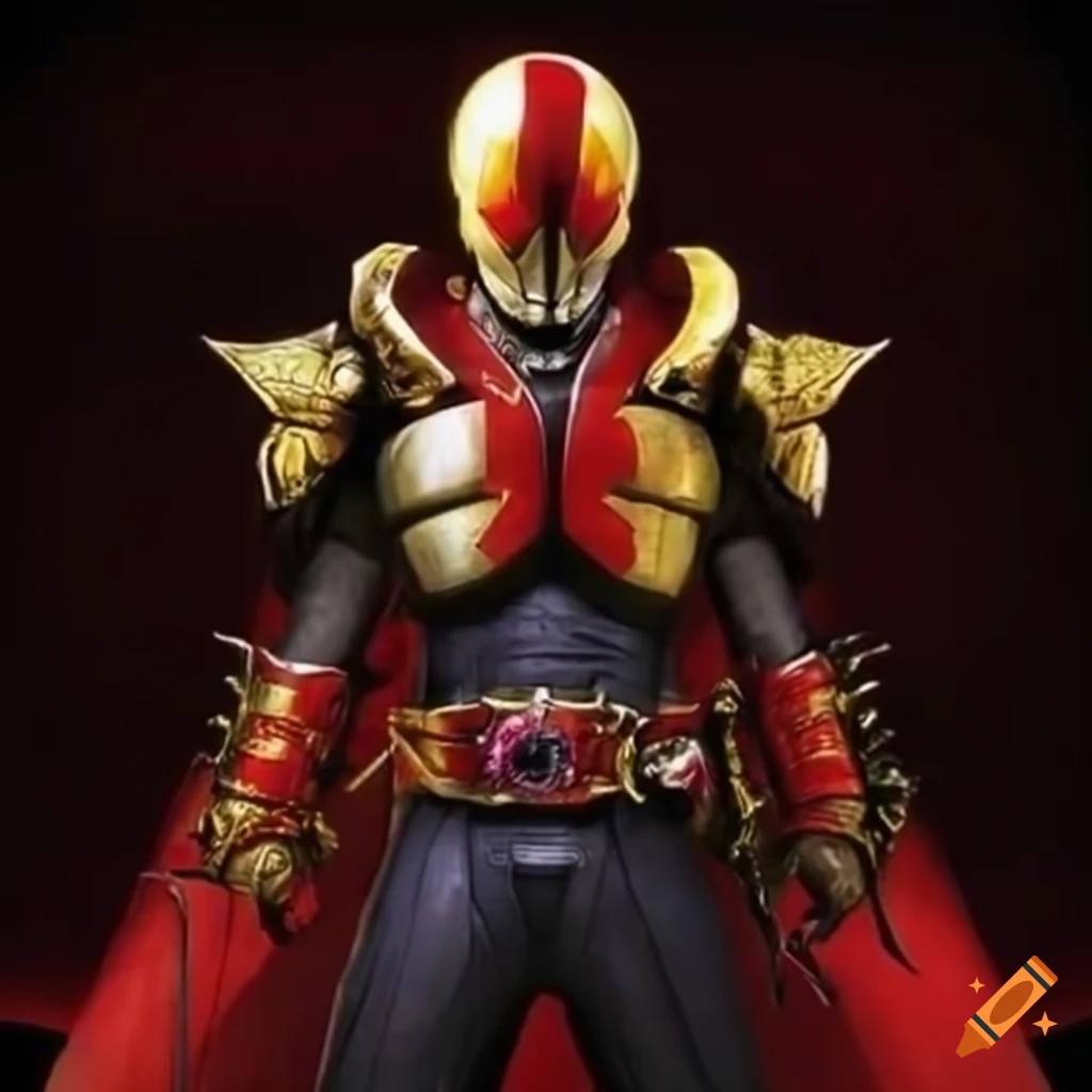 Baron Von Ungern Sternberg as a Kamen Rider, the god of war