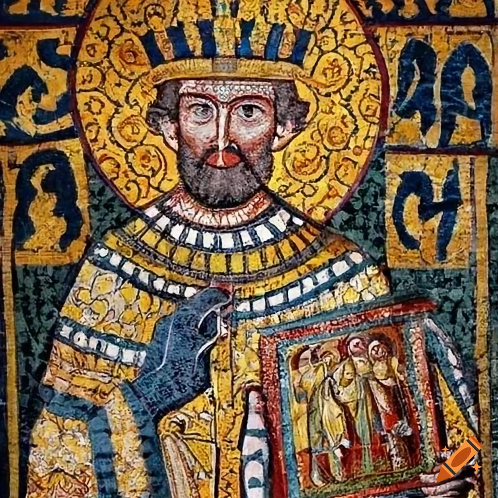 Hagia Sophia mosaic depicting 12th century emperor of Poland