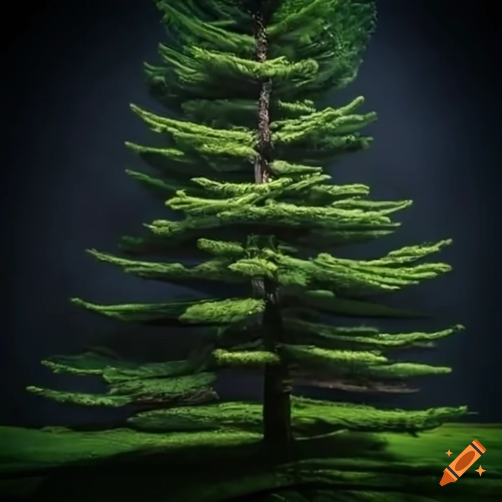 Green leaf emoji on Craiyon