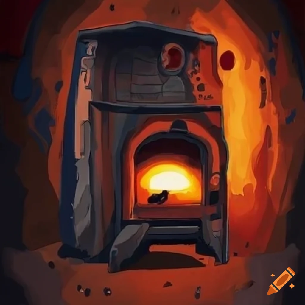 Basement furnace drawing