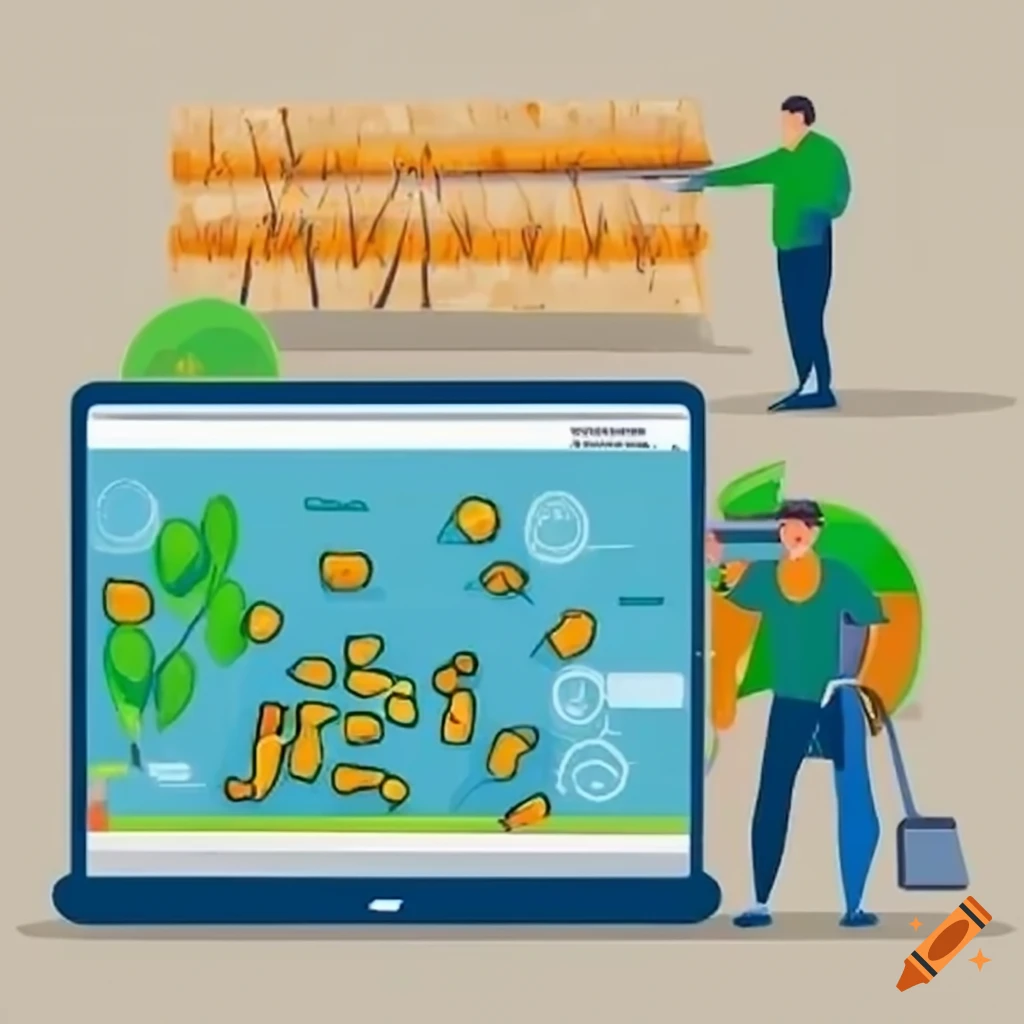 Farmer productivity optimization system on Craiyon