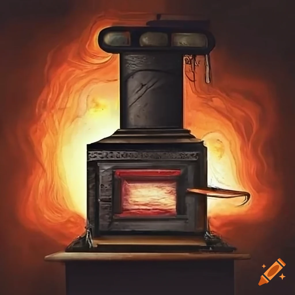 Gas furnace drawing on Craiyon