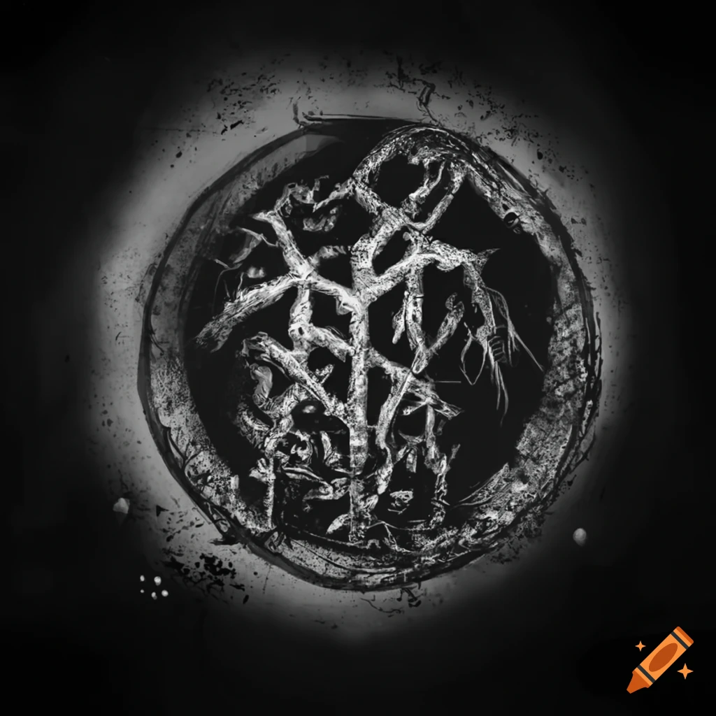 Logo for Depress Black Metal band Self-Torture Blood Souls