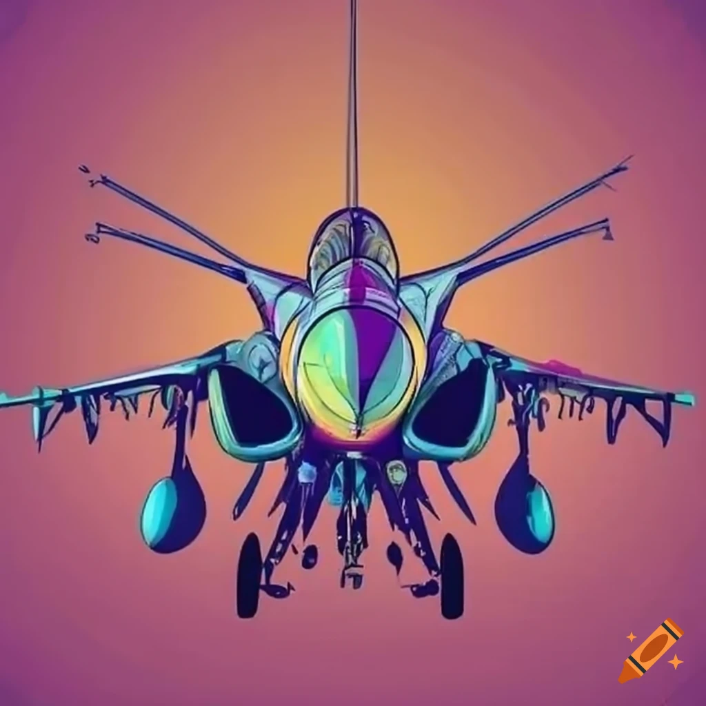 colorful-french-rafale-fighter-jet-on-craiyon