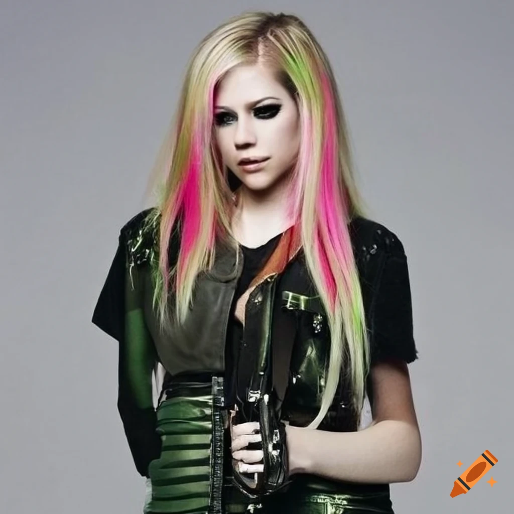 Avril lavigne in rambo costume on Craiyon