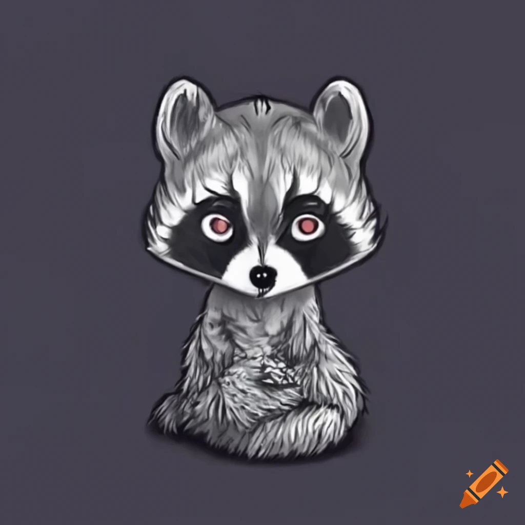 Raccoon tattoo designs