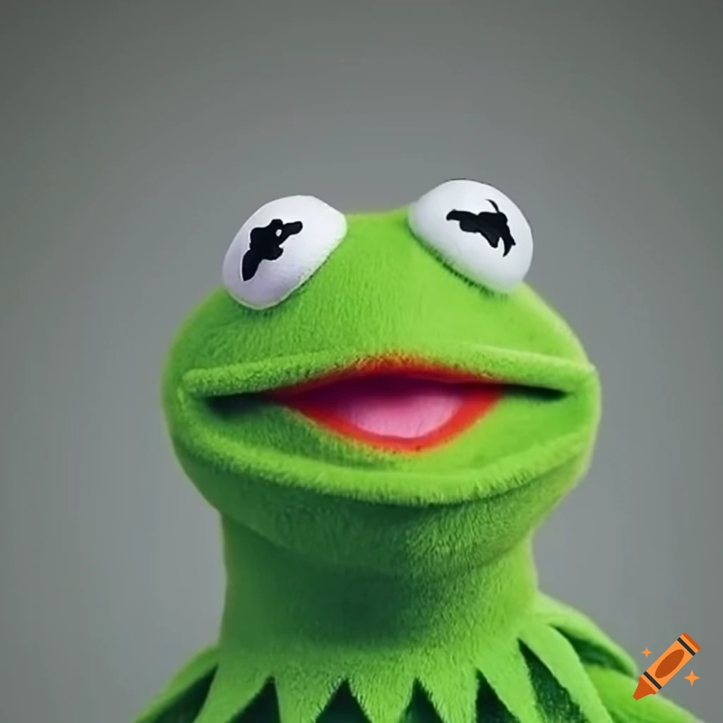 Kermit the frog on Craiyon
